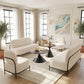 Rosk Walnut & Black Coffee Table Set (2-Piece)