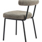 Kede Green Tweed Dining Chair (Set of 2)