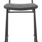 Charon Counter Stool (Set of 2) in Vintage Black