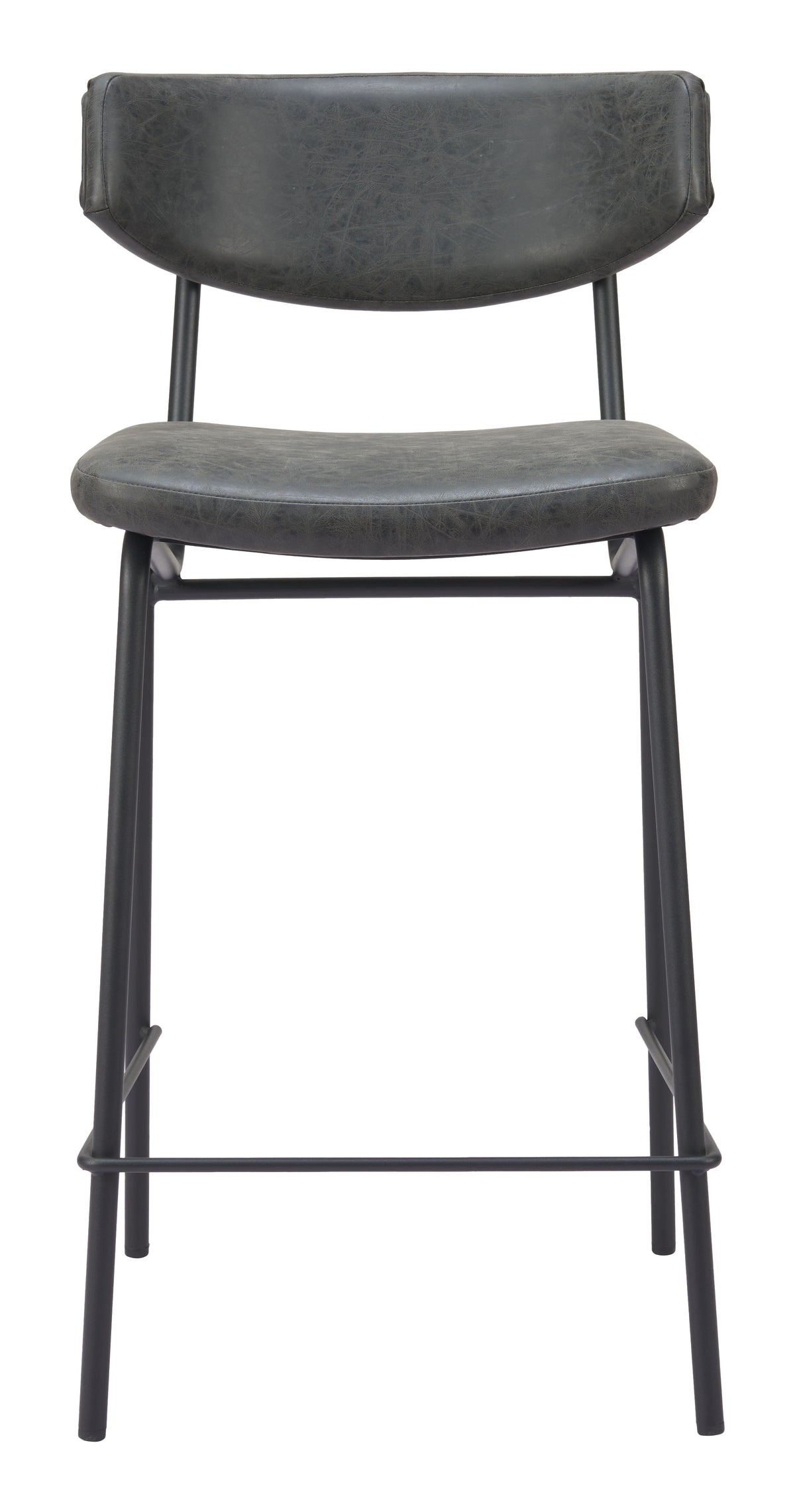 Charon Counter Stool (Set of 2) in Vintage Black