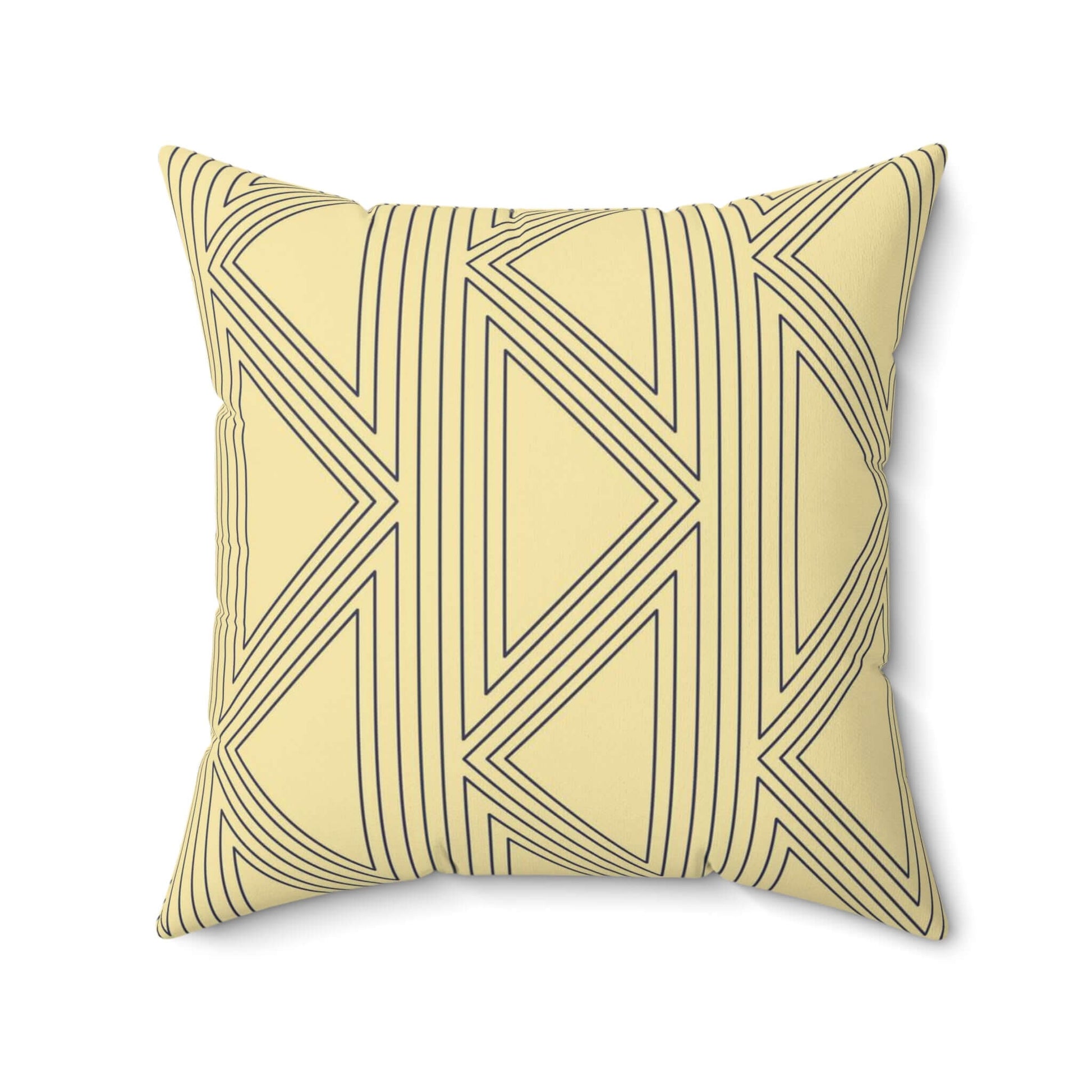 Spun Polyester Square Designer Accent Pillow - Revel Sofa 