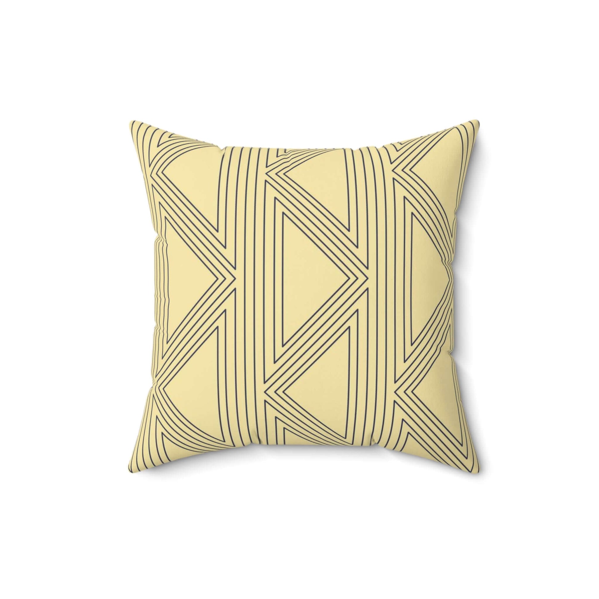 Spun Polyester Square Designer Accent Pillow - Revel Sofa 