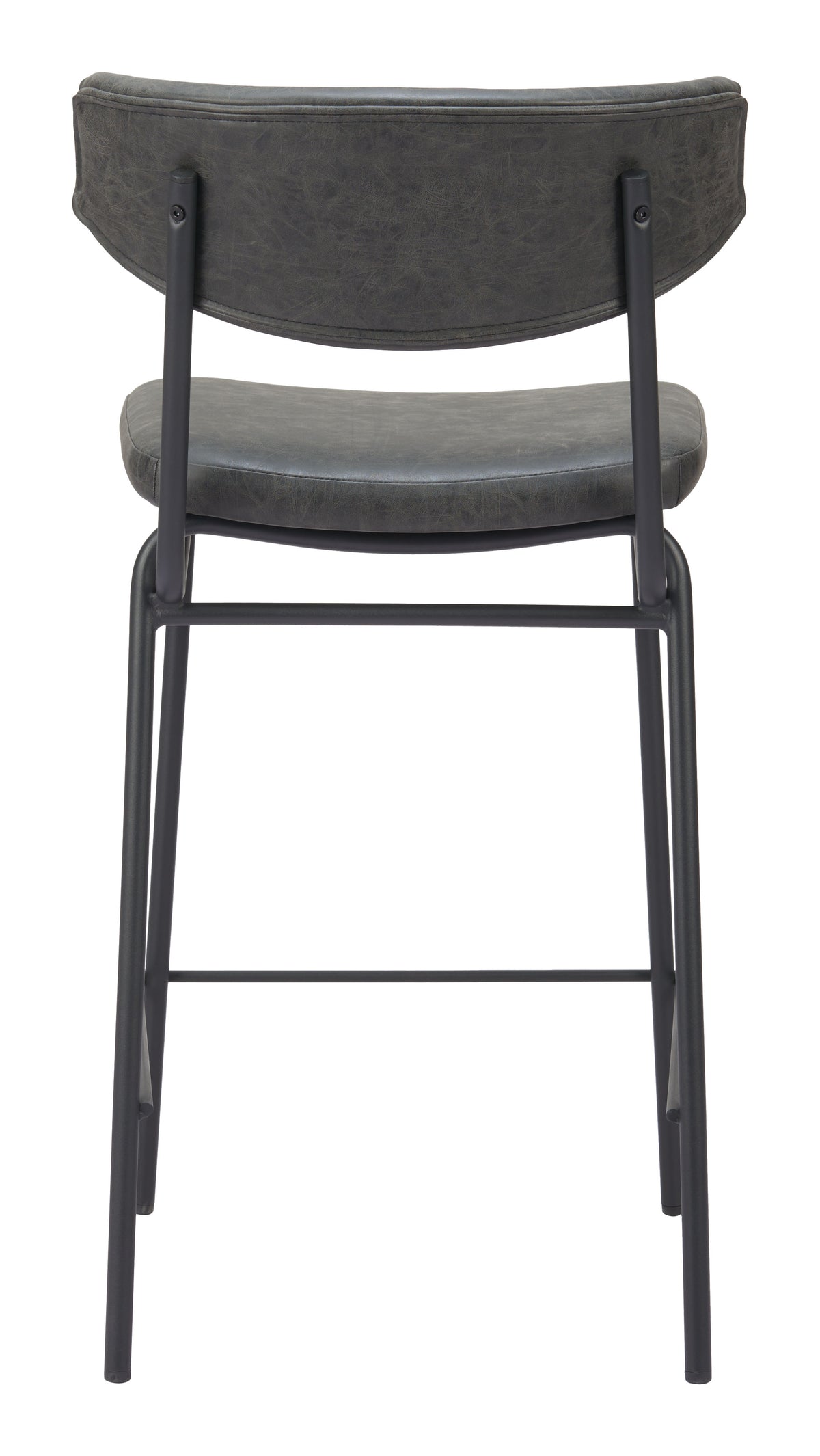 Charon Counter Stool (Set of 2) in Vintage Black