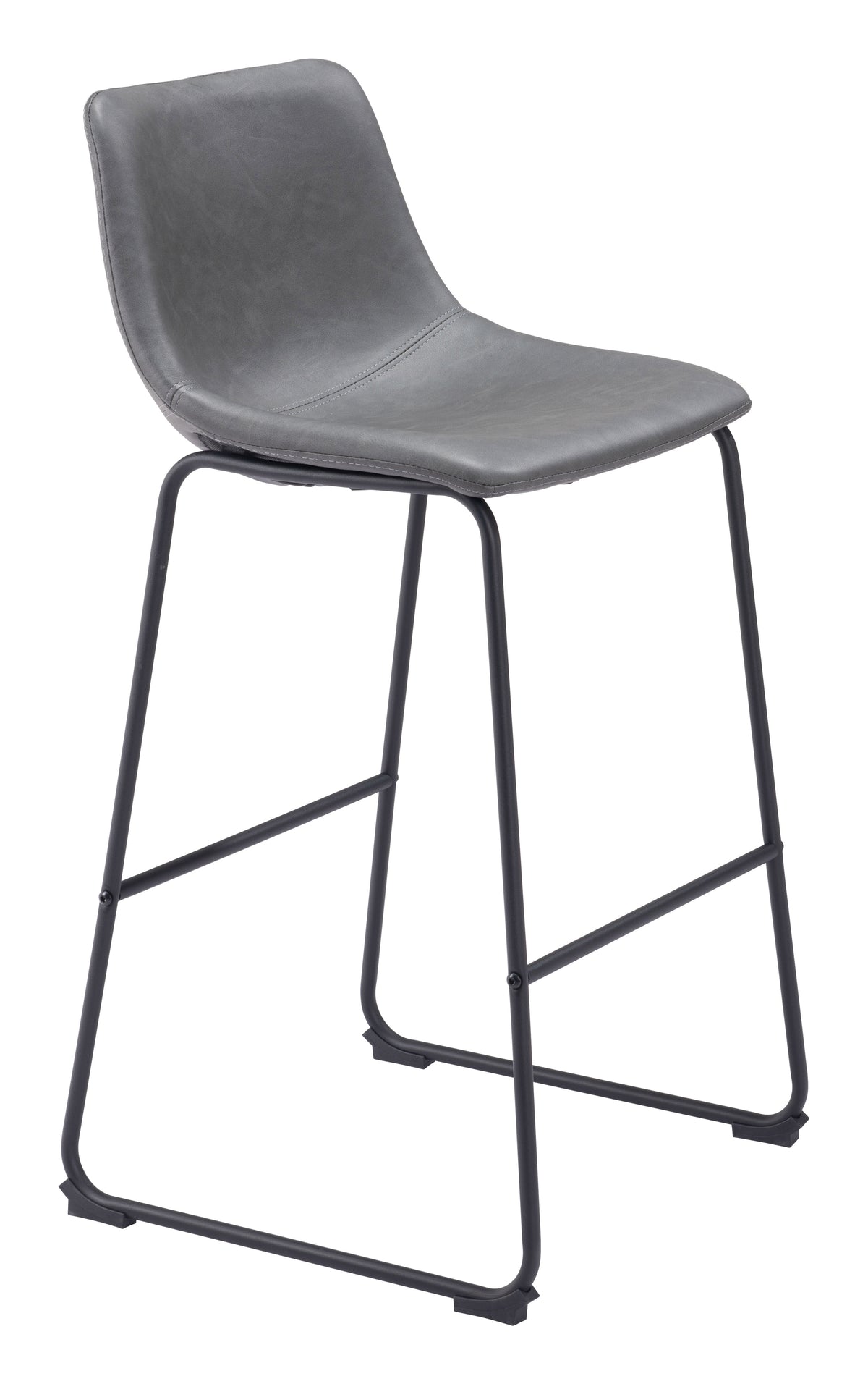 Smart Barstool (Set of 2) in Charcoal