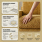 Modena American-Made Sofa – 92" Custom-Fabric 2-Arm Sofa - Yellow Hepburn Chai Tea Fabric (13)