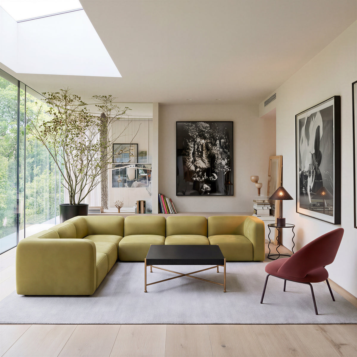 Nazaire Black Coffee Table