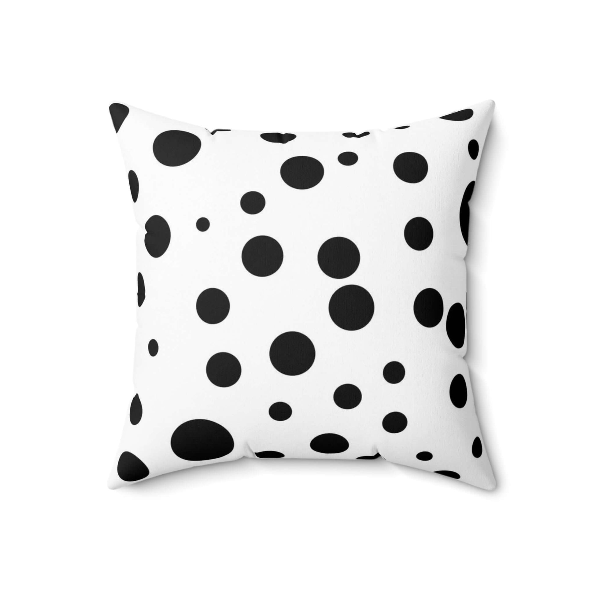 Spun Polyester Designer Square Pillow (Spots) - Revel Sofa 