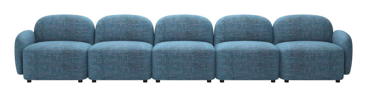 Cleo Blue Middle Chair
