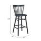 Tyce Barstool (Set of 2) in Black