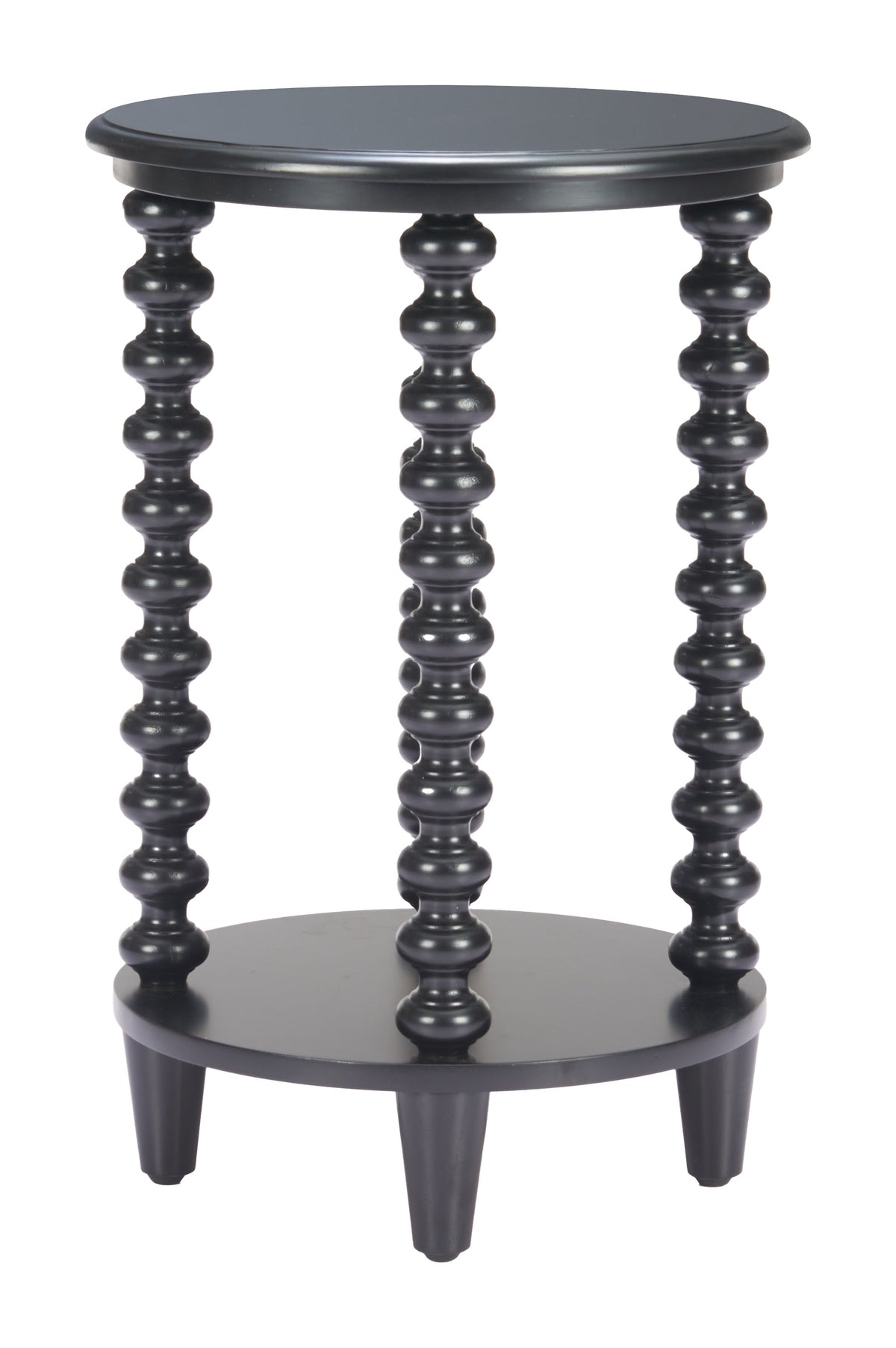 Gocce Black Side Table