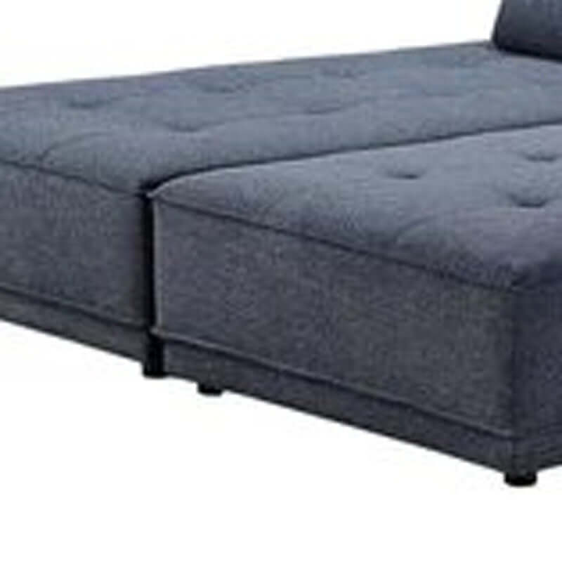 124" Fabric L-Shaped Sofa Chaise Sectional | Modern 2-Piece Reversible Sectional with spacious seating and flexible comfort.