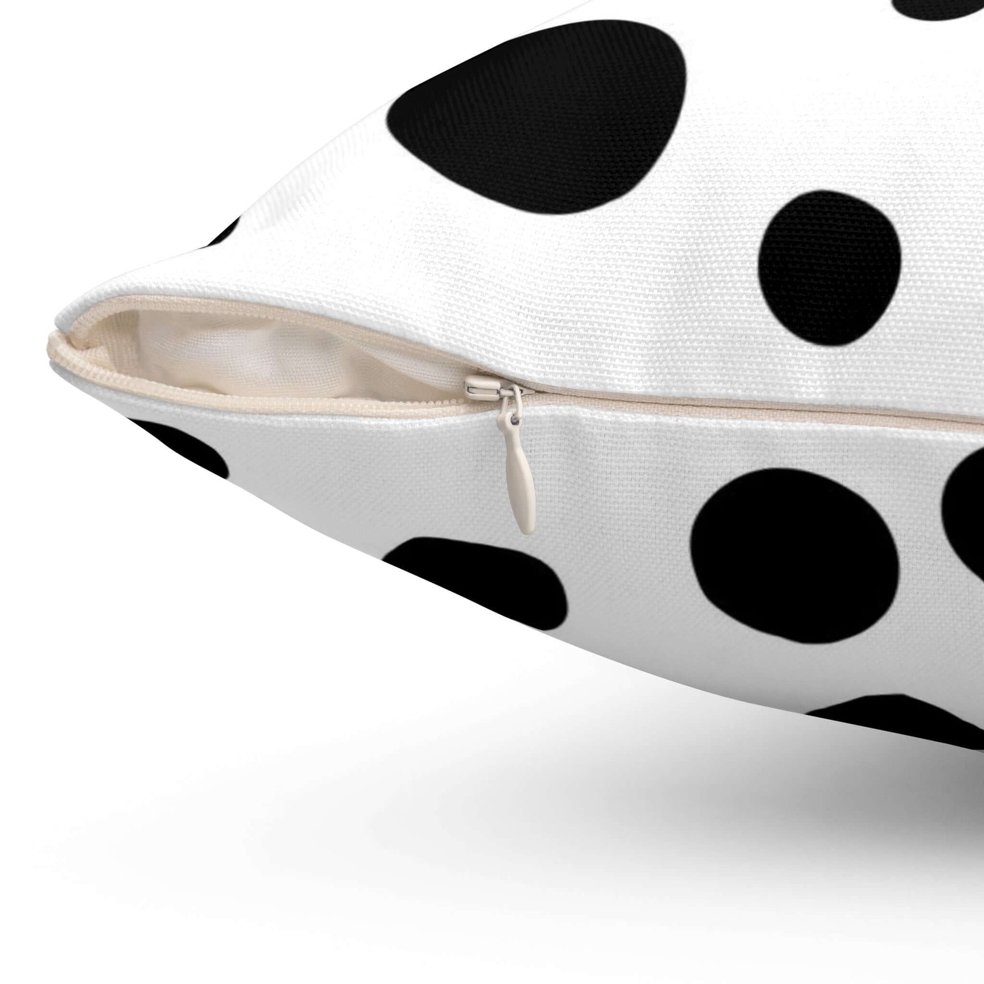 Spun Polyester Designer Square Pillow (Spots) - Revel Sofa 
