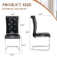 Kinsey Black, Electroplated Legs, Set of 2