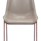 Magnus Dining Chair (Set of 2) in Brown & Walnut