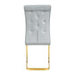 Kinsey Gray, Gold Legs, Set of 4