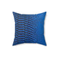 Spun Polyester Square Designer Accent Pillow (Snake Skin) - Revel Sofa 