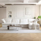 Modular Cloud Comfort Sectional Sofa in Beige or White - Sections Sold Individually - Revel Sofa 