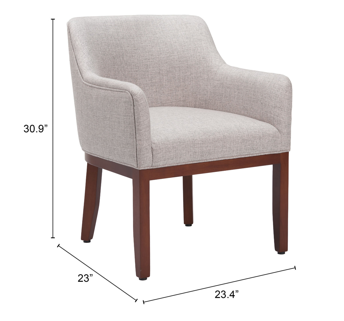 Berbera Gray Dining Chair