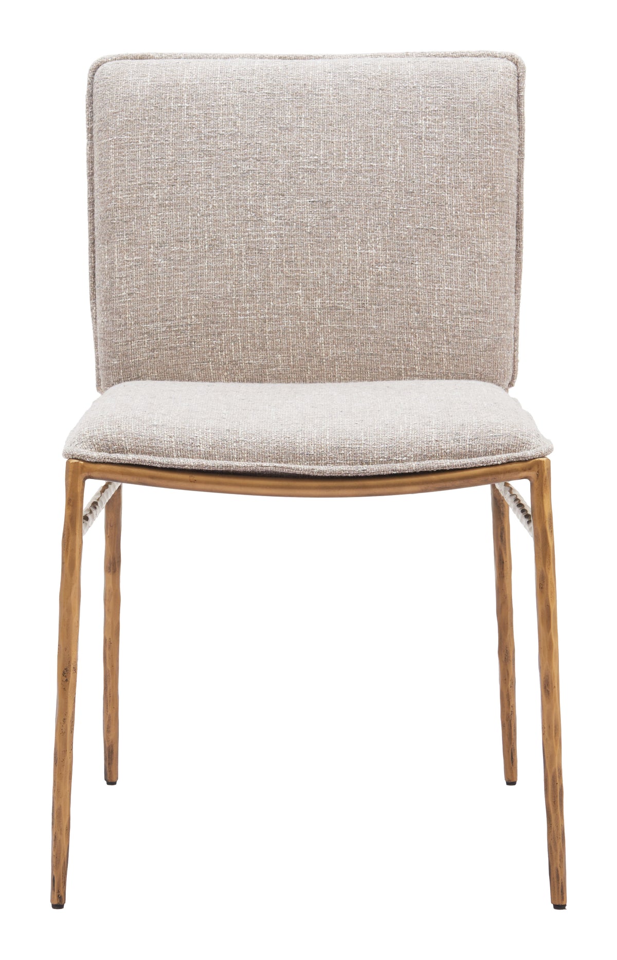 Nordvest Beige & Gold Dining Chair