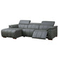 Modern Leather Chaise Sofa Sectional 113" (2 Colors)