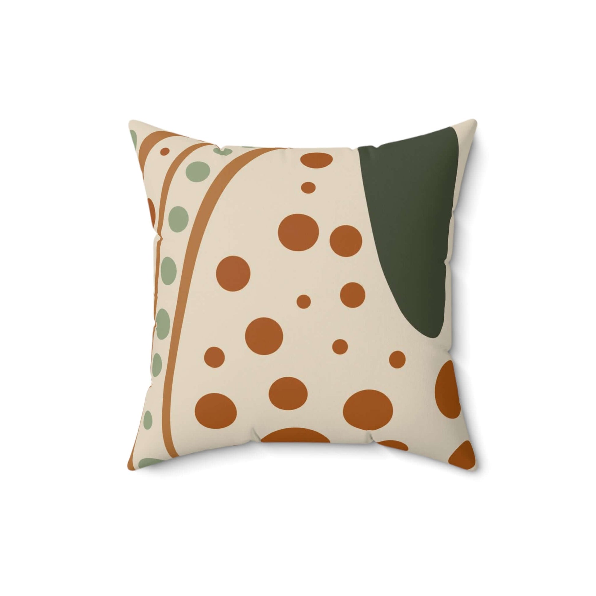 Spun Polyester Designer Square Accent Pillow - Revel Sofa 