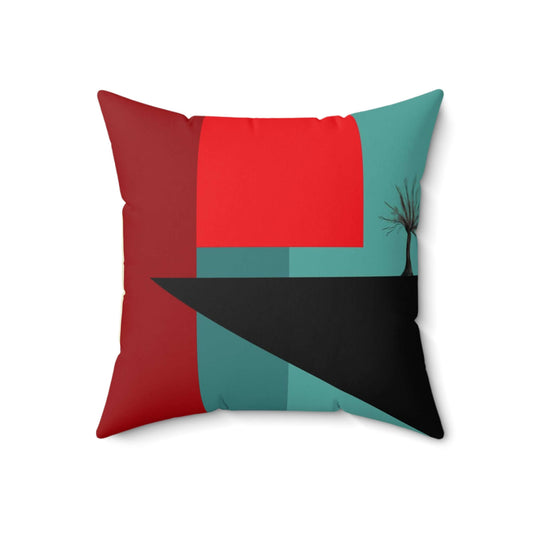 Spun Polyester Square Designer Accent Pillow - Revel Sofa