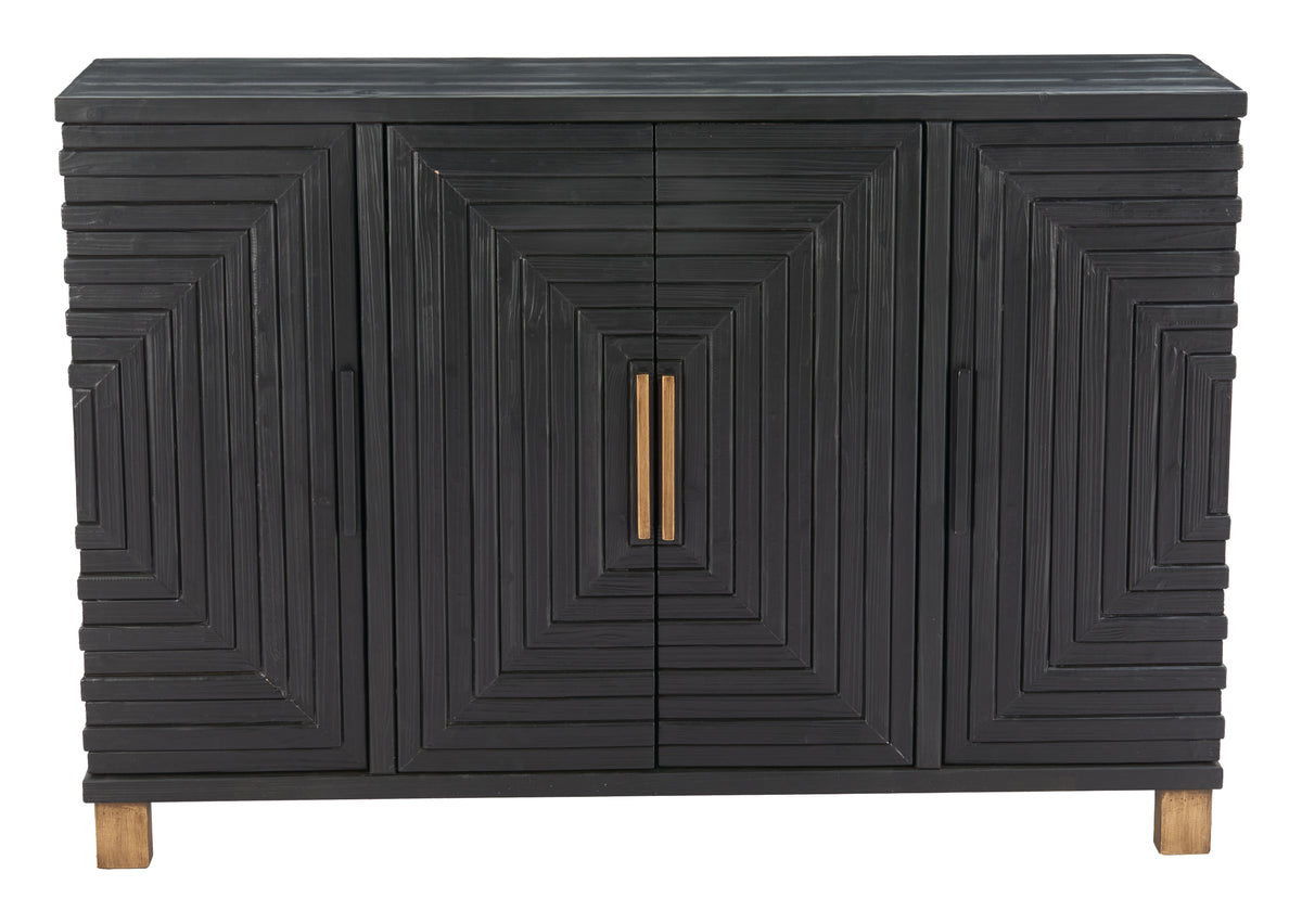 Trazo Black Cabinet