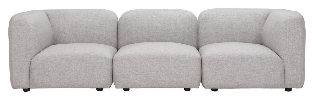 Biak Gray Middle Chair