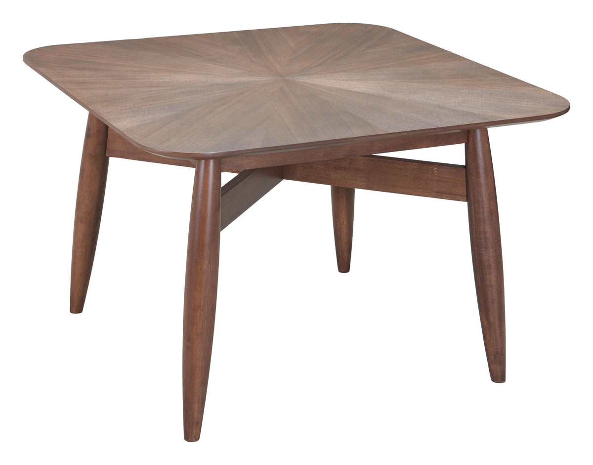 Silea Espresso Square Dining Table