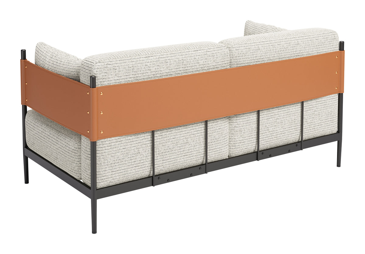Stirbe Gray Loveseat