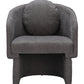 Olya Truffle Gray Accent Chair