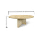 Vesna Marble Round Coffee Table
