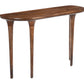 Spiker Walnut Console Table