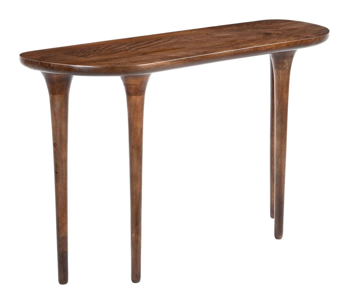 Spiker Walnut Console Table