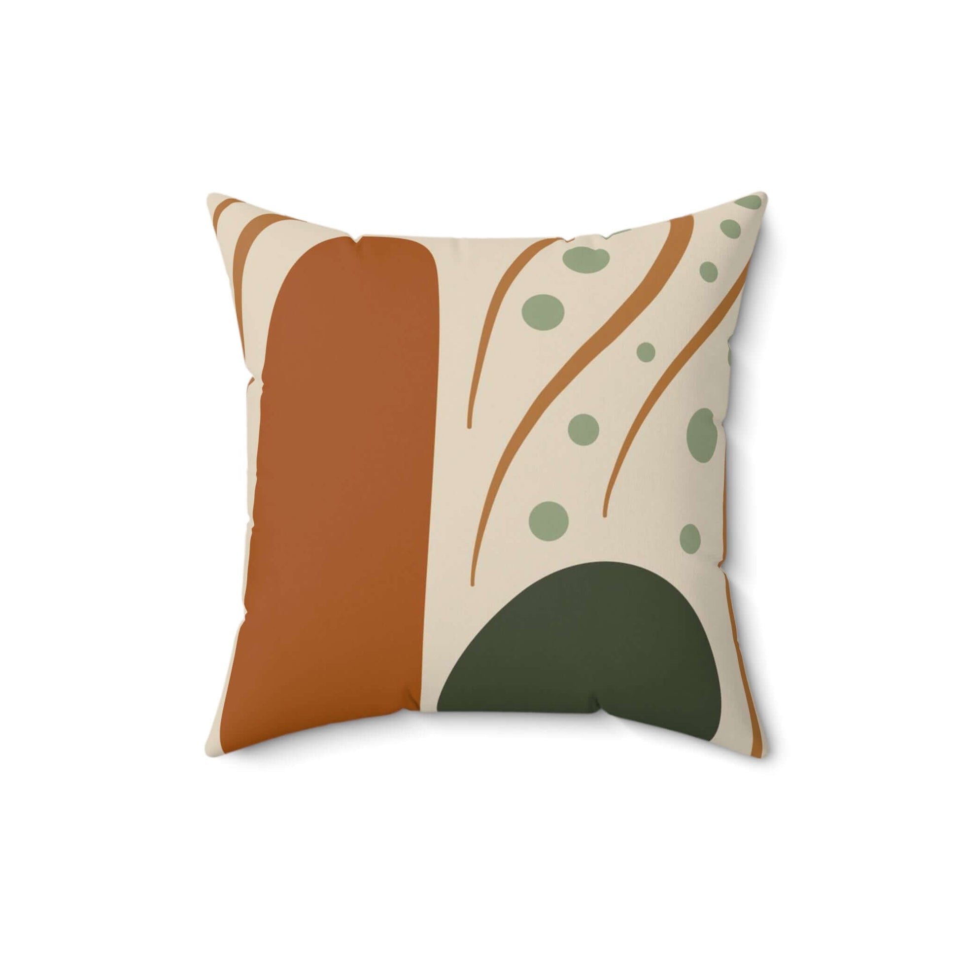 Spun Polyester Designer Square Accent Pillow - Revel Sofa 