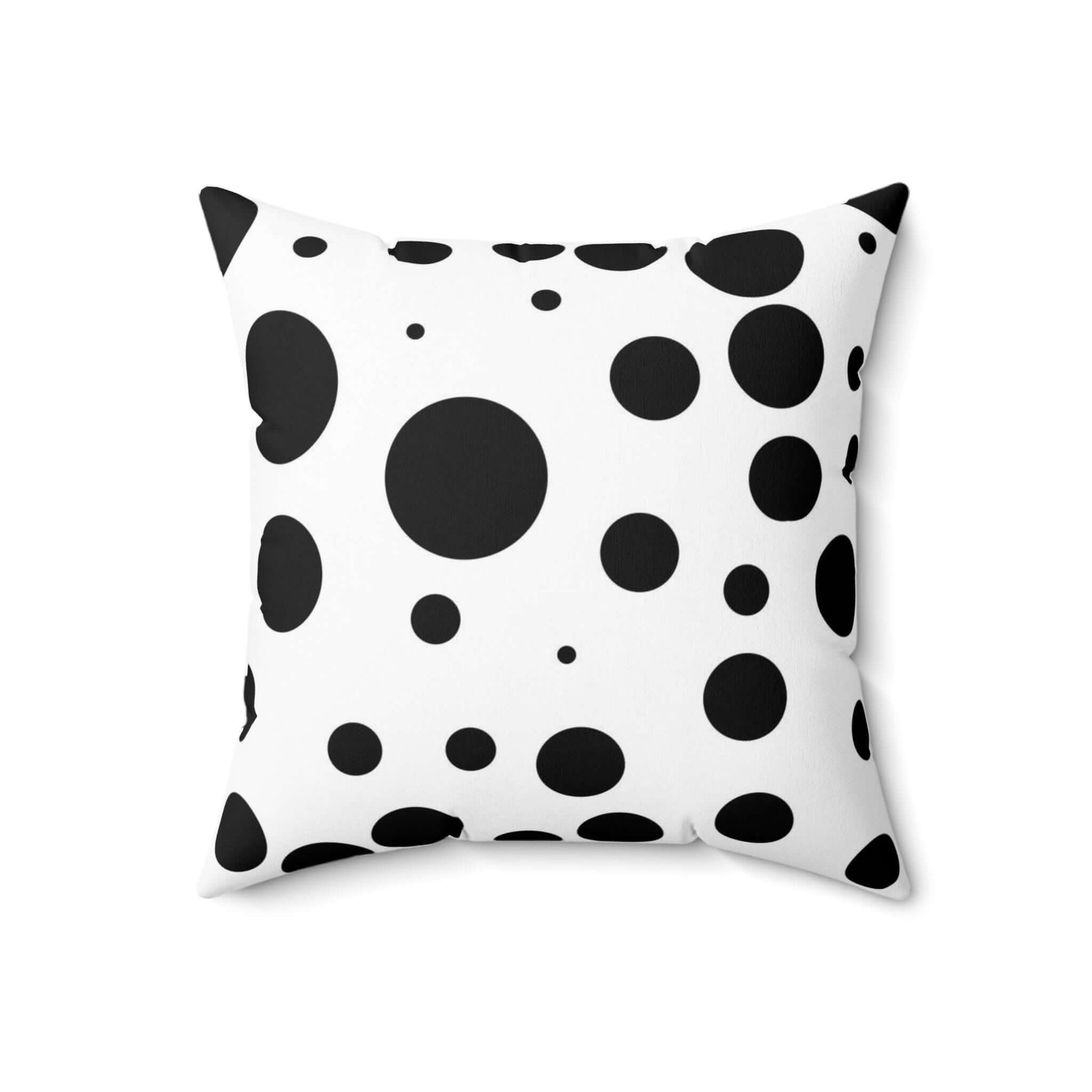 Spun Polyester Designer Square Pillow (Spots) - Revel Sofa 