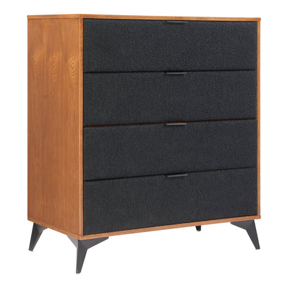 Zarif Black & Walnut Chest