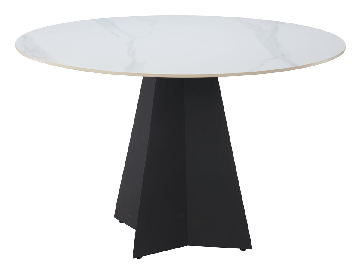 Izar White Dining Table