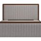 Somune Gray & Walnut King Bed