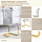 Kinsey Gray, Gold Legs, Set of 4