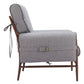 Klem Gray Accent Chair