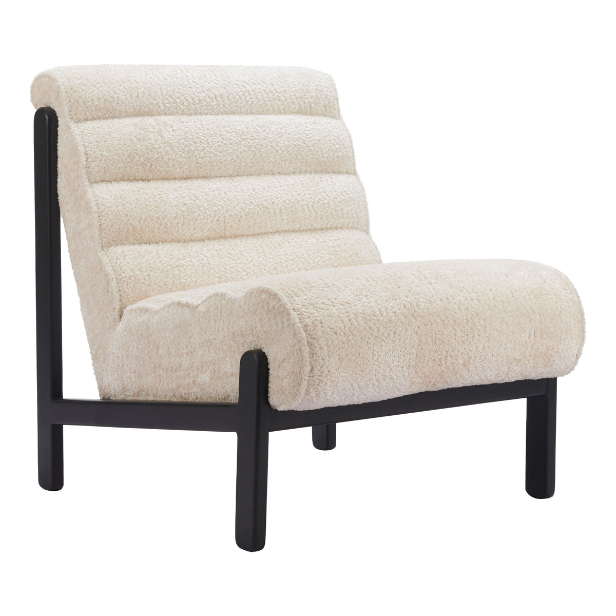 Maki Beige Accent Chair