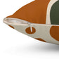 Spun Polyester Designer Square Accent Pillow - Revel Sofa 