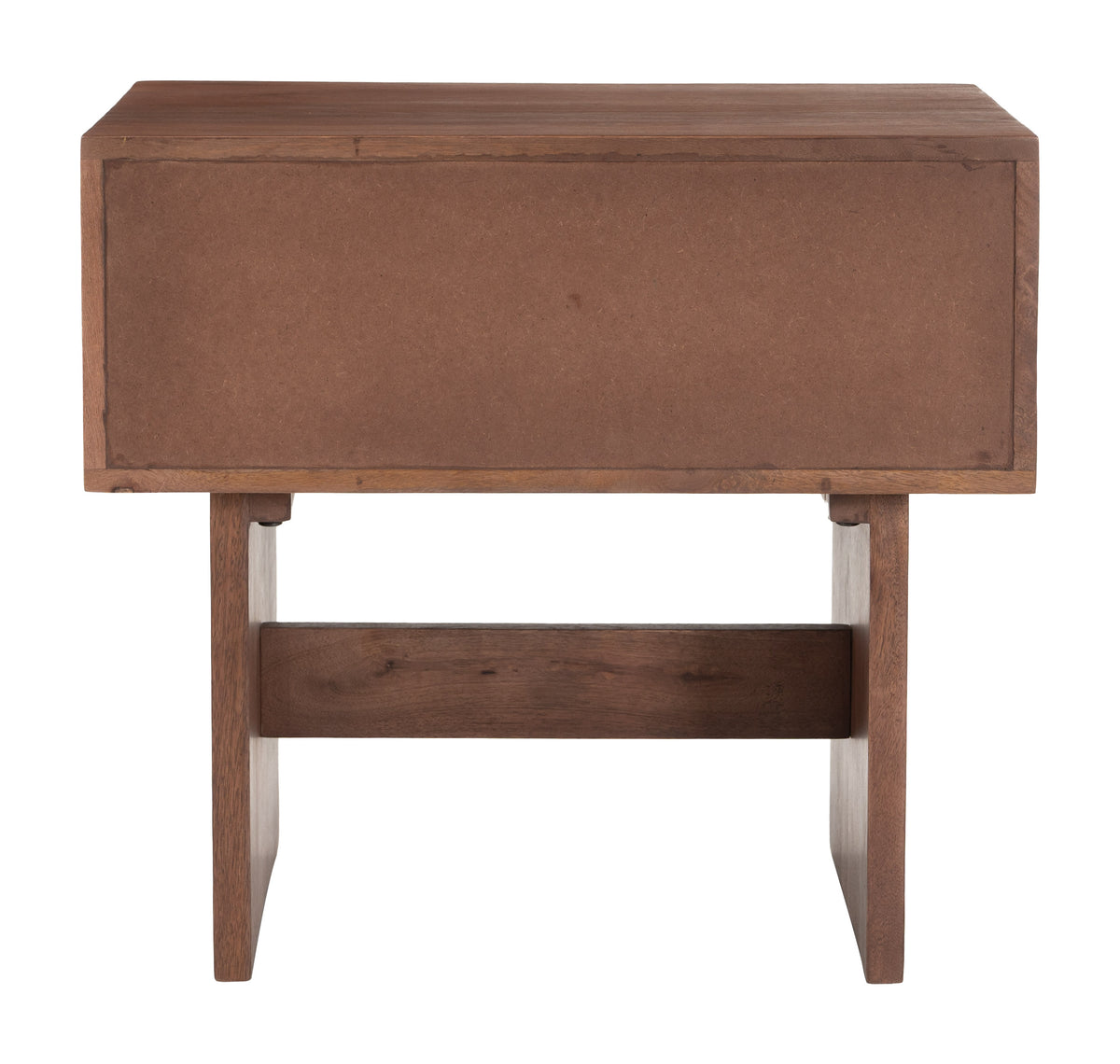 Amaria Natural & Walnut Nightstand