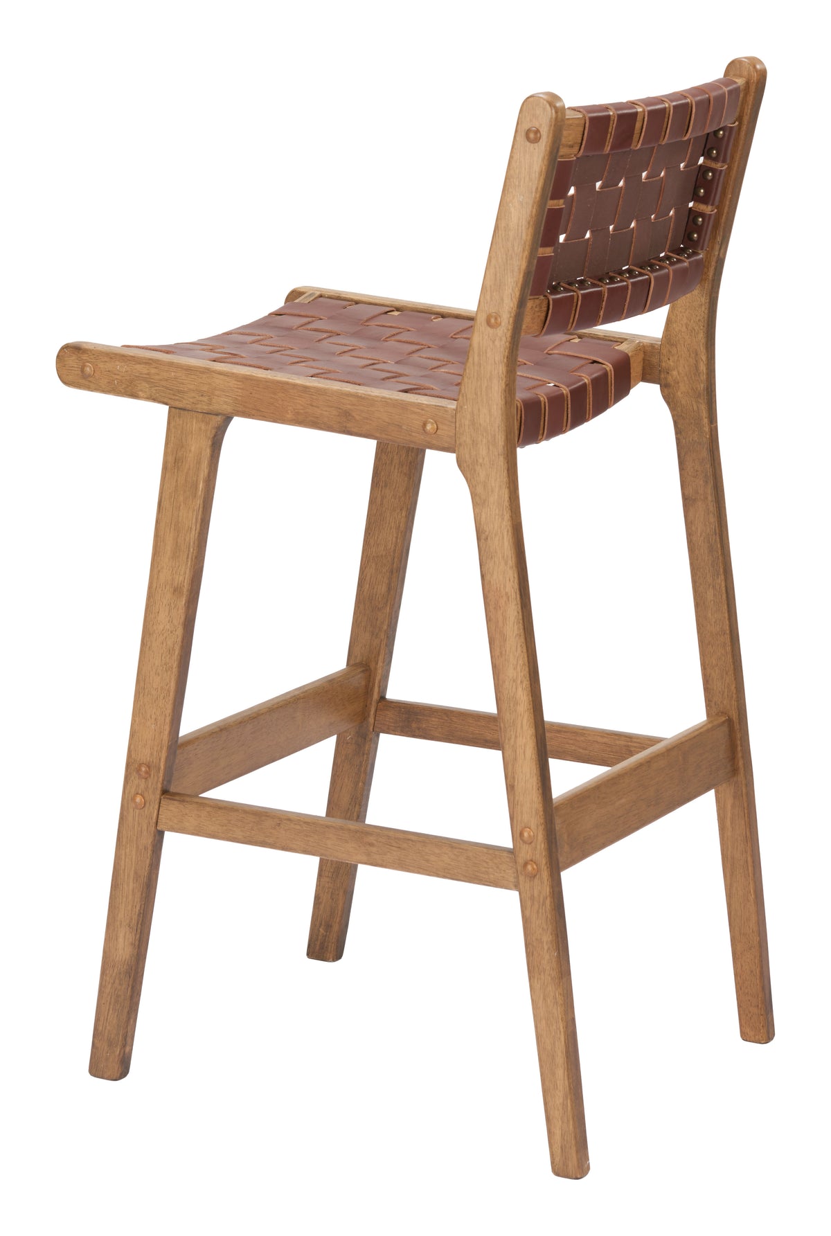 Feder Brown Barstool (Set of 2)
