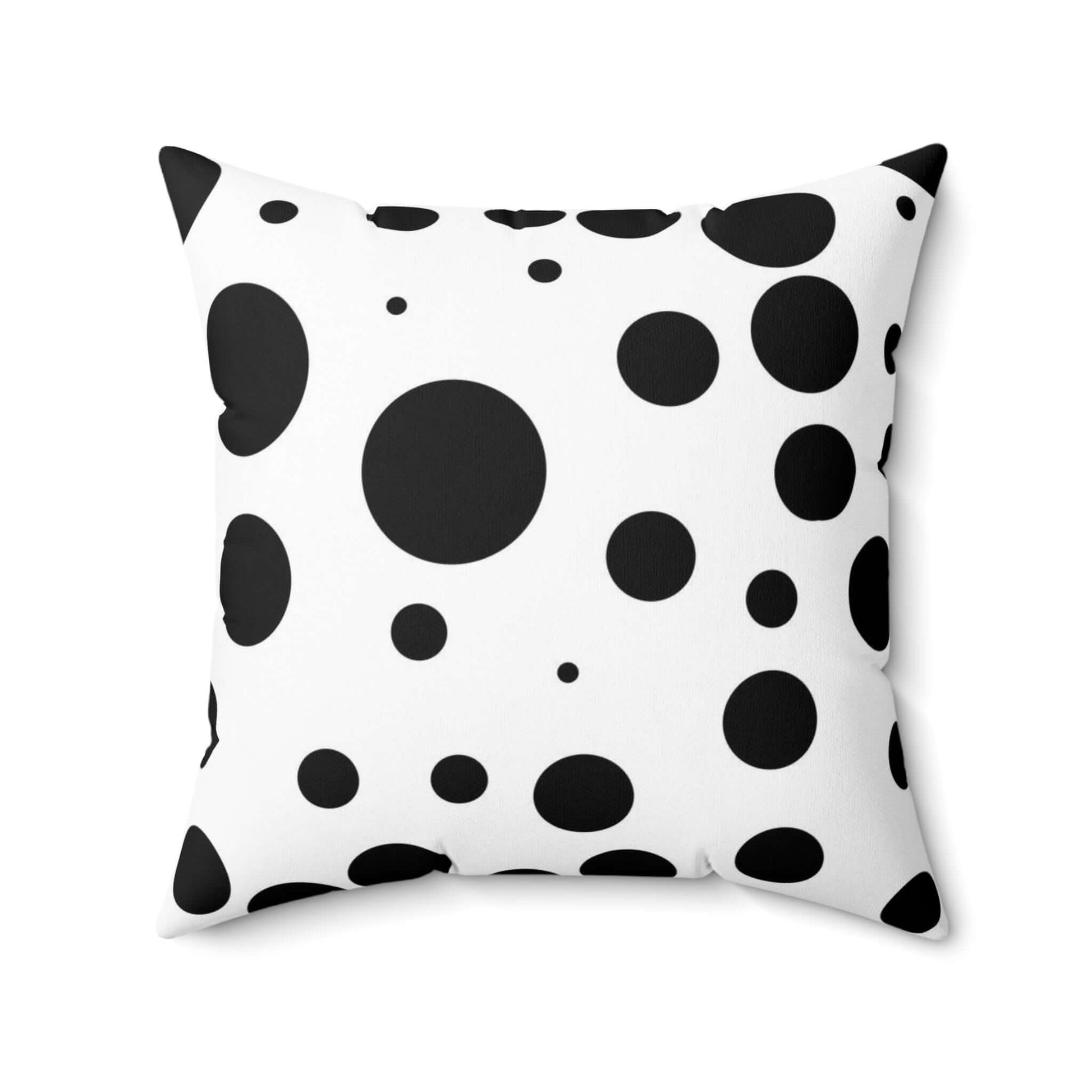 Spun Polyester Designer Square Pillow (Spots) - Revel Sofa 