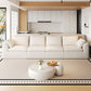 Pelham Cloud Modular Sectional in White, 137.9" Straight