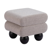 Davao Gray Ottoman