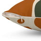 Spun Polyester Designer Square Accent Pillow - Revel Sofa 