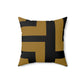 Spun Polyester Square Designer Accent Pillow - Revel Sofa 